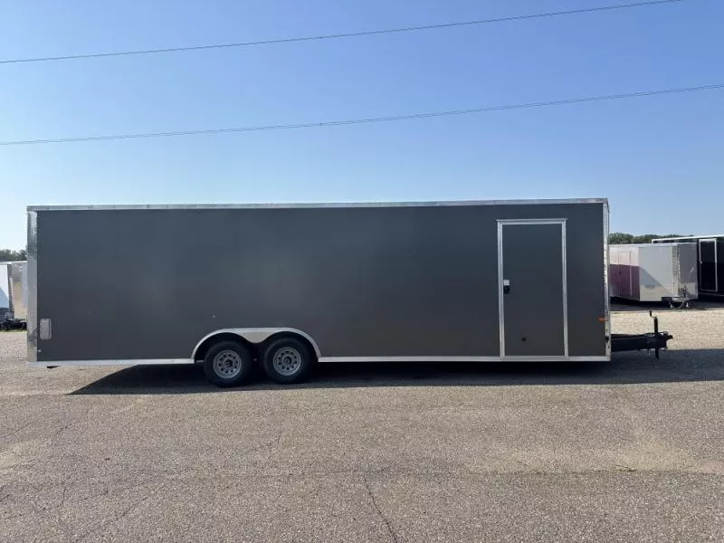 2000 Rock Solid Cargo 8.5 x 28 TA Cargo / Enclosed Trailer