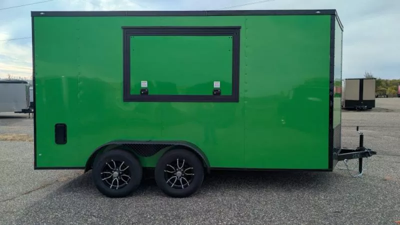 2026 Rock Solid Cargo 7 x 14 TA Vending / Concession Trailer