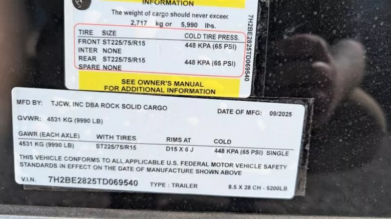 new Snowmobile Trailers Rock Solid Cargo  for sale, in Clearwater, MN Thumbnail 12