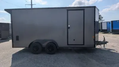 2026 Rock Solid Cargo 7 X 16 TA Cargo / Enclosed Trailer