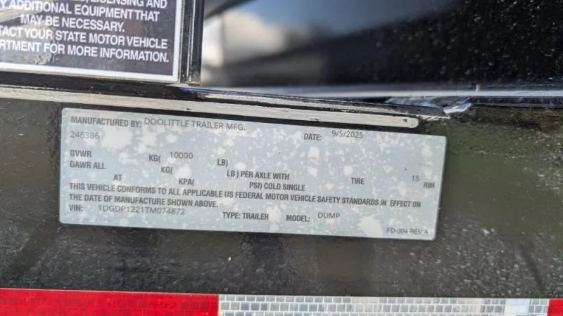 new Dump Trailers Doolittle Trailer Mfg  for sale, in Clearwater, MN Thumbnail 10