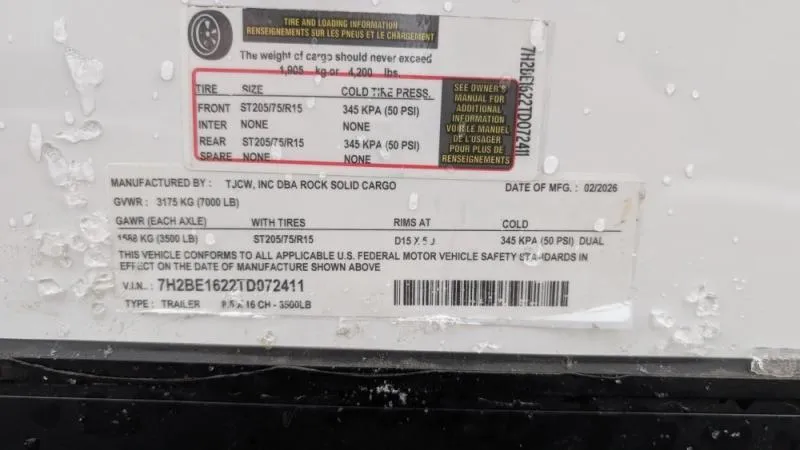 new Cargo (Enclosed) Trailers Rock Solid Cargo  for sale, in Clearwater, MN Thumbnail 11