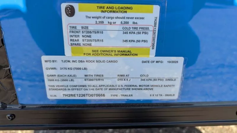 new Cargo (Enclosed) Trailers Rock Solid Cargo  for sale, in Clearwater, MN Thumbnail 11