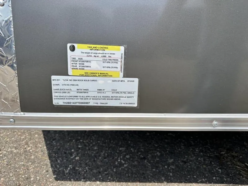 new Cargo (Enclosed) Trailers Rock Solid Cargo  for sale, in Clearwater, MN Thumbnail 13