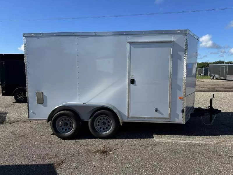 2026 Rock Solid Cargo 6 X 12 TA Cargo / Enclosed Trailer