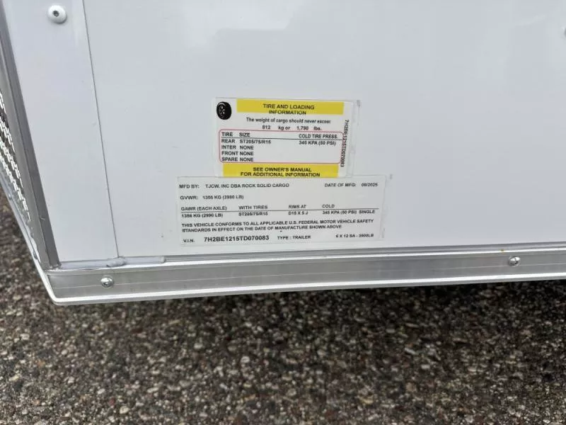 new Cargo (Enclosed) Trailers Rock Solid Cargo  for sale, in Clearwater, MN Thumbnail 11