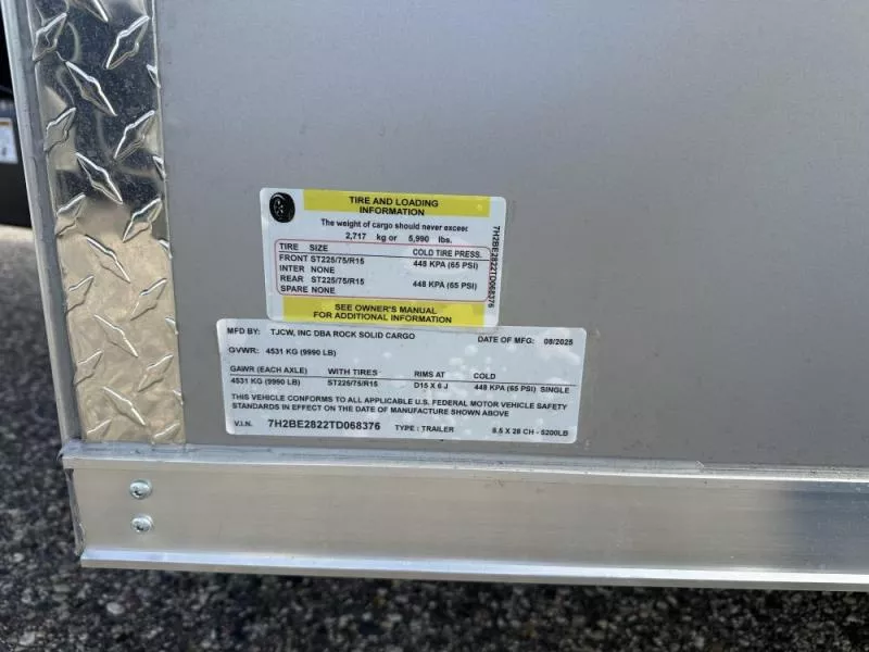 new Cargo (Enclosed) Trailers Rock Solid Cargo  for sale, in Clearwater, MN Thumbnail 13