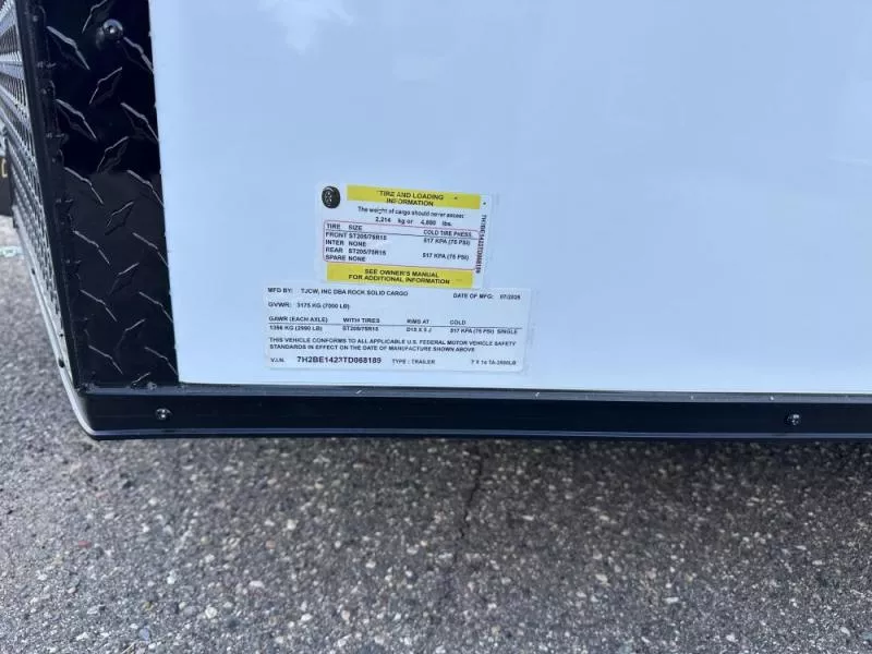 new Cargo (Enclosed) Trailers Rock Solid Cargo  for sale, in Clearwater, MN Thumbnail 13