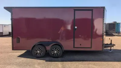 2026 Rock Solid Cargo 7 X 16 TA Cargo / Enclosed Trailer