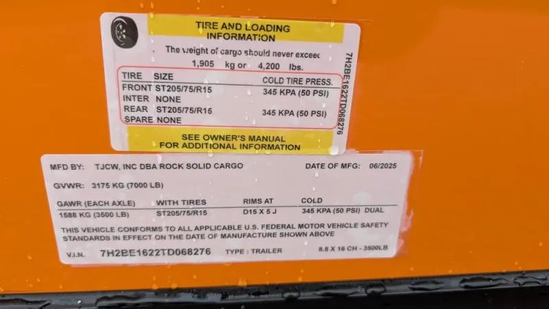 new Cargo (Enclosed) Trailers Rock Solid Cargo  for sale, in Clearwater, MN Thumbnail 11