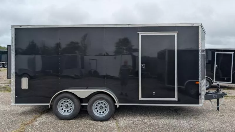 2026 Rock Solid Cargo 7 X 16 TA Cargo / Enclosed Trailer