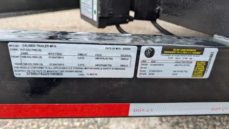 new Utility Trailers Caliper  for sale, in Clearwater, MN Thumbnail 8