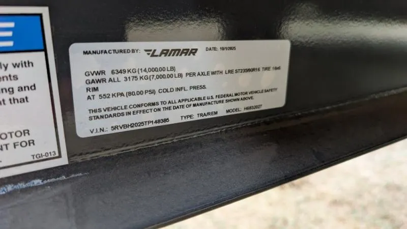 new Equipment / Flatbed Trailers Lamar Trailers  for sale, in Clearwater, MN Thumbnail 8