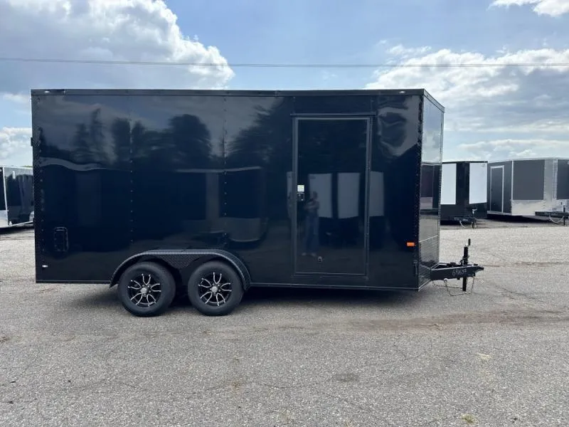 2026 Rock Solid Cargo 7 X 16 TA Cargo / Enclosed Trailer
