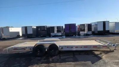 2026 Quality Steel and Aluminum 8322ALEH10K Equipment Trailer