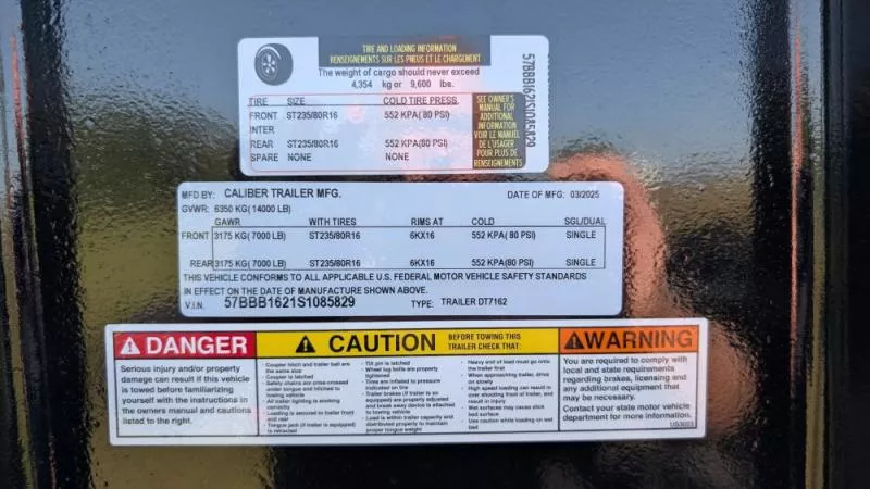 new Dump Trailers Caliper  for sale, in Clearwater, MN Thumbnail 12