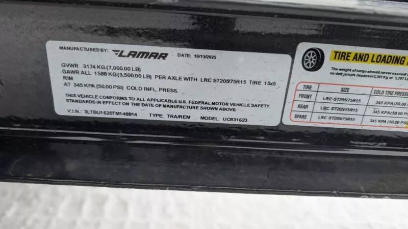 new Utility Trailers Lamar Trailers  for sale, in Clearwater, MN Thumbnail 8