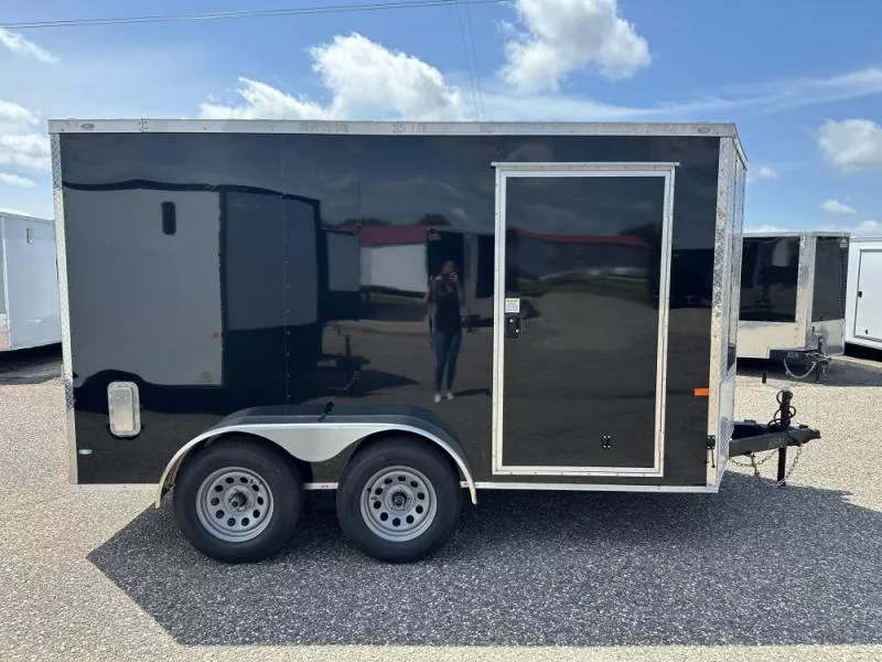 2026 Rock Solid Cargo 7 X 12 TA Cargo / Enclosed Trailer