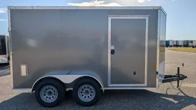 2026 Rock Solid Cargo 6 X 12 TA Cargo / Enclosed Trailer