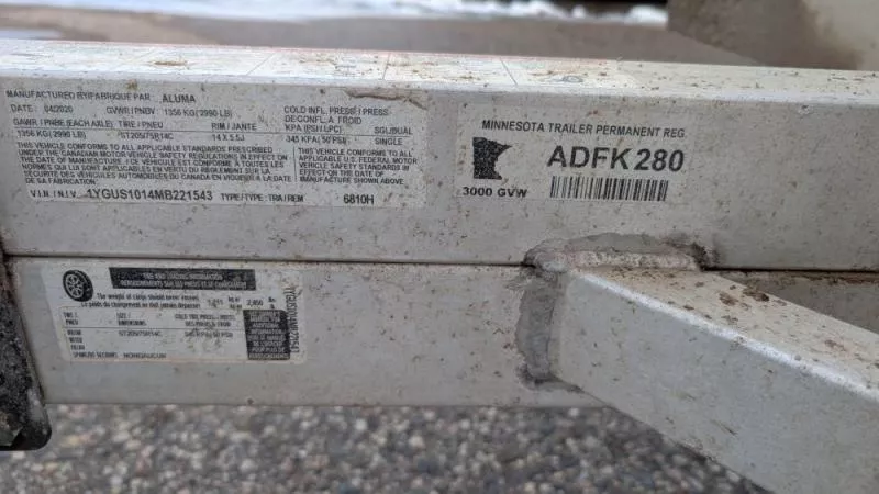 used Utility Trailers Aluma  for sale, in Clearwater, MN Thumbnail 2