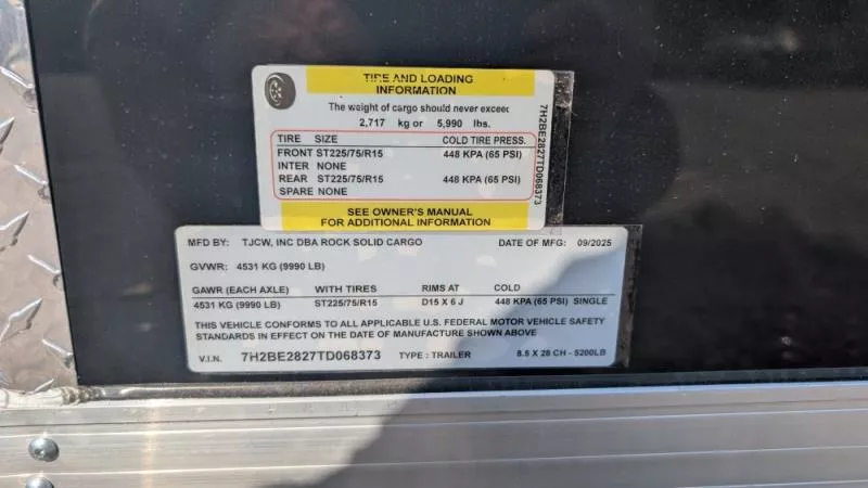 new Cargo (Enclosed) Trailers Rock Solid Cargo  for sale, in Clearwater, MN Thumbnail 11