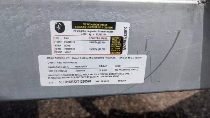 new Dump Trailers Quality Steel and Aluminum  for sale, in Clearwater, MN Thumbnail 13