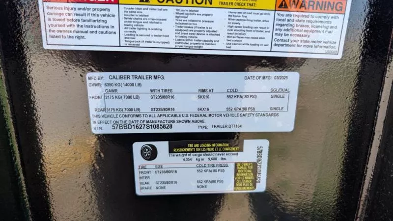 new Dump Trailers Caliper  for sale, in Clearwater, MN Thumbnail 11