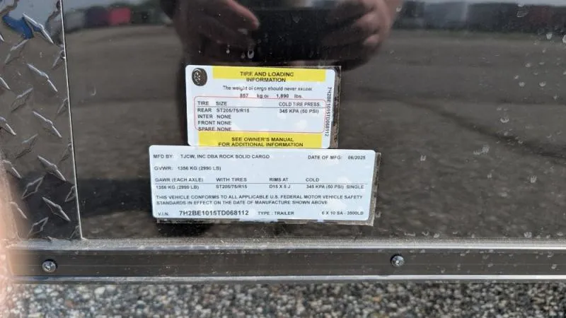 new Cargo (Enclosed) Trailers Rock Solid Cargo  for sale, in Clearwater, MN Thumbnail 11