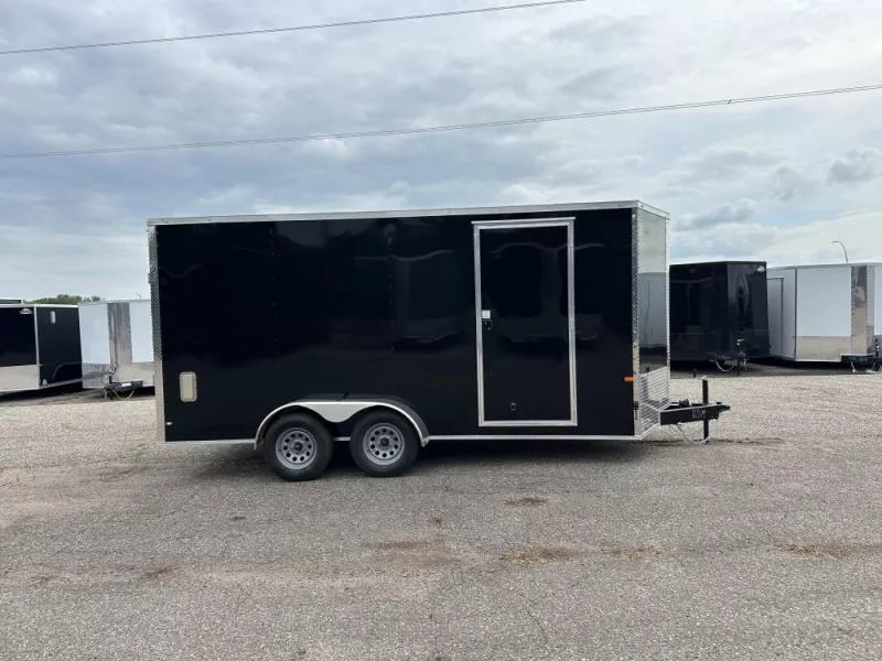 2026 Rock Solid Cargo 7 X 16 TA Cargo / Enclosed Trailer