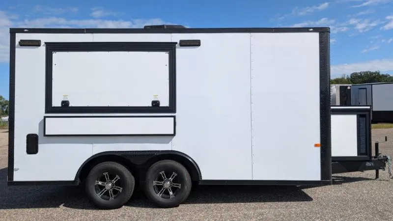 2026 Rock Solid Cargo 8.5 X 16 TA Vending / Concession Trailer
