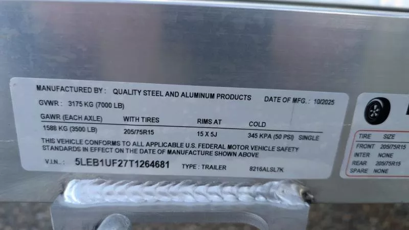 new Utility Trailers Quality Steel and Aluminum  for sale, in Clearwater, MN Thumbnail 10