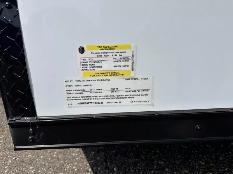 new Cargo (Enclosed) Trailers Rock Solid Cargo  for sale, in Clearwater, MN Thumbnail 17