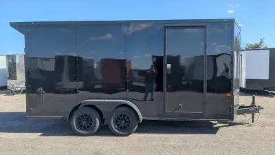 2026 Rock Solid Cargo 7 X 16 TA Cargo / Enclosed Trailer