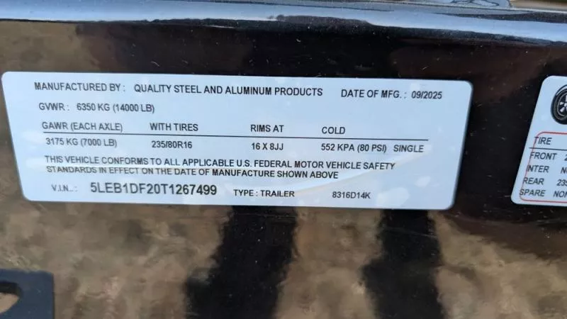 new Dump Trailers Quality Steel and Aluminum  for sale, in Clearwater, MN Thumbnail 10