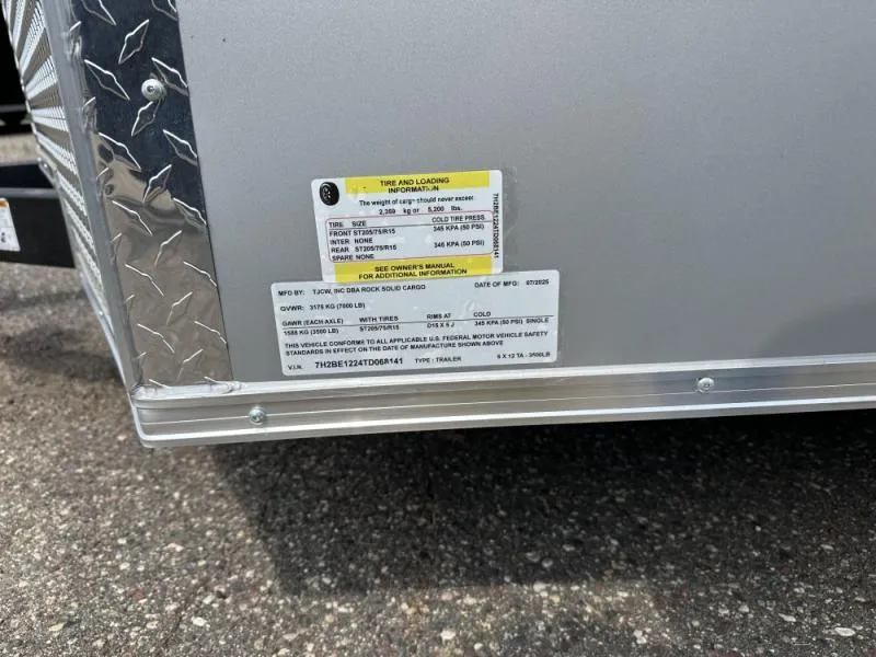 new Cargo (Enclosed) Trailers Rock Solid Cargo  for sale, in Clearwater, MN Thumbnail 13