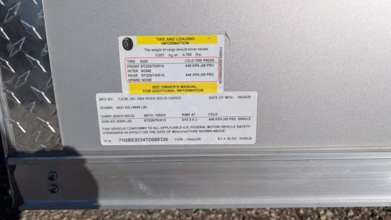 new Cargo (Enclosed) Trailers Rock Solid Cargo  for sale, in Clearwater, MN Thumbnail 11