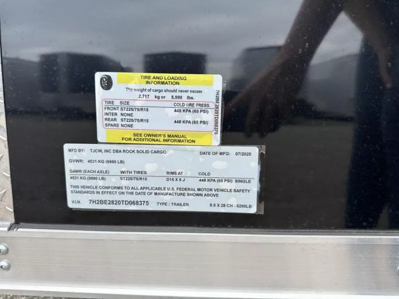 new Cargo (Enclosed) Trailers Rock Solid Cargo  for sale, in Clearwater, MN Thumbnail 13