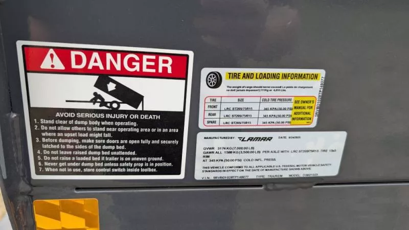 new Dump Trailers Lamar Trailers  for sale, in Clearwater, MN Thumbnail 9