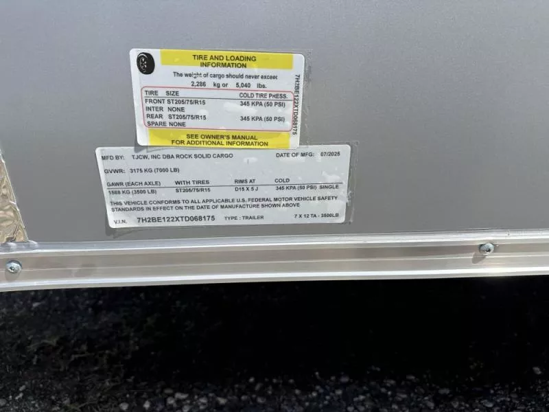 new Cargo (Enclosed) Trailers Rock Solid Cargo  for sale, in Clearwater, MN Thumbnail 13