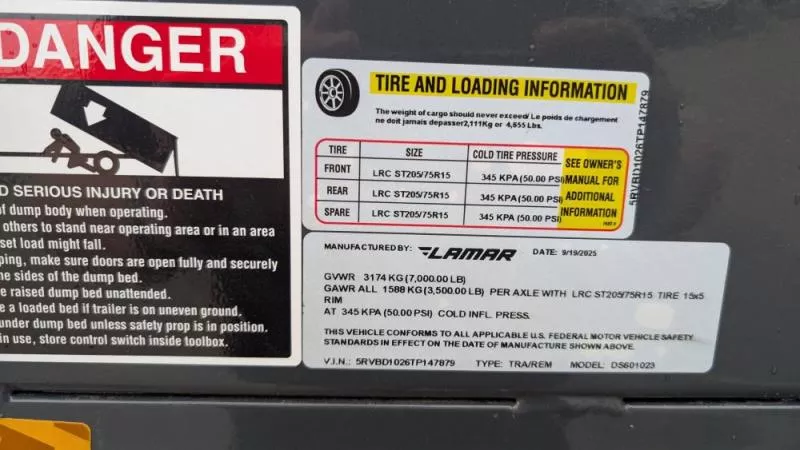 new Dump Trailers Lamar Trailers  for sale, in Clearwater, MN Thumbnail 10
