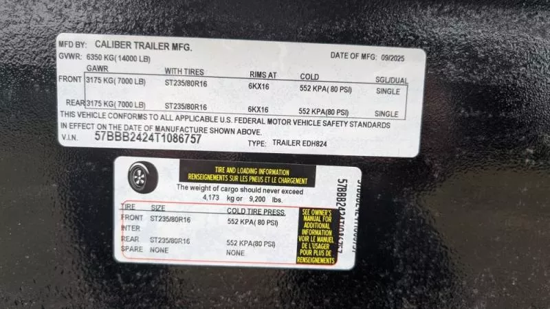 new Equipment / Flatbed Trailers Caliper  for sale, in Clearwater, MN Thumbnail 8