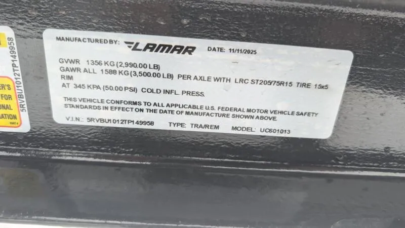 new Utility Trailers Lamar Trailers  for sale, in Clearwater, MN Thumbnail 8