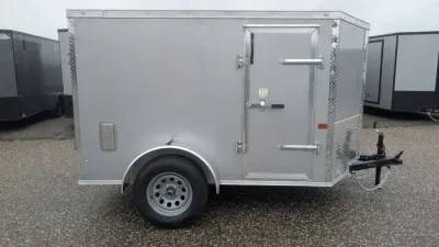 2027 Rock Solid Cargo 5 X 8 SA Cargo / Enclosed Trailer