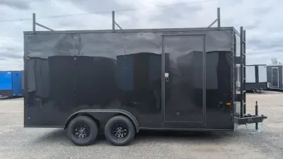 2026 Rock Solid Cargo 7 X 16 TA Cargo / Enclosed Trailer
