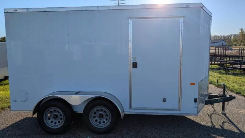 2026 Rock Solid Cargo 7 X 12 TA Cargo / Enclosed Trailer