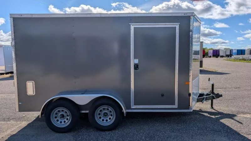 2026 Rock Solid Cargo 7 X 12 TA Cargo / Enclosed Trailer