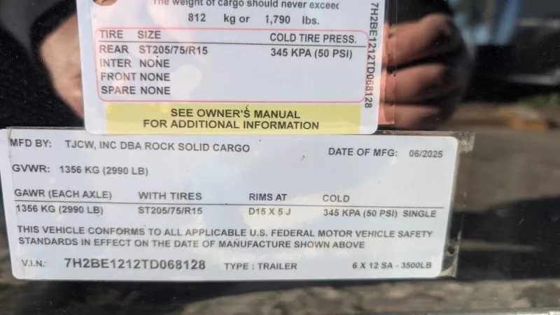 new Cargo (Enclosed) Trailers Rock Solid Cargo  for sale, in Clearwater, MN Thumbnail 11