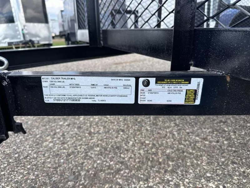 new Utility Trailers Caliper  for sale, in Clearwater, MN Thumbnail 10