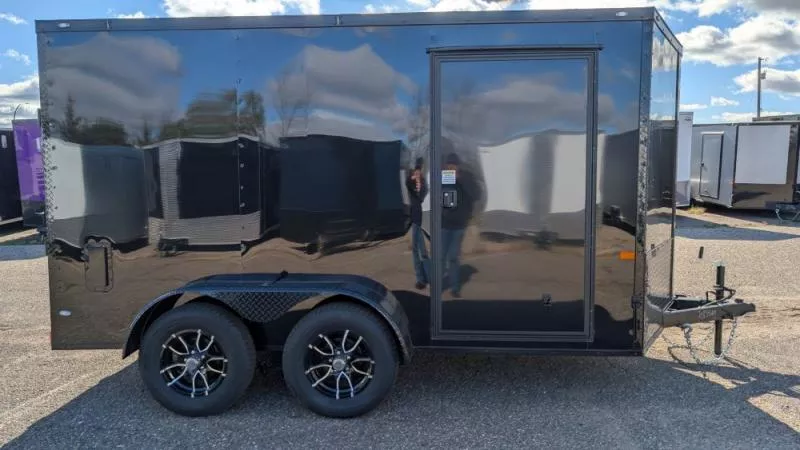 2026 Rock Solid Cargo 7 X 12 TA Cargo / Enclosed Trailer