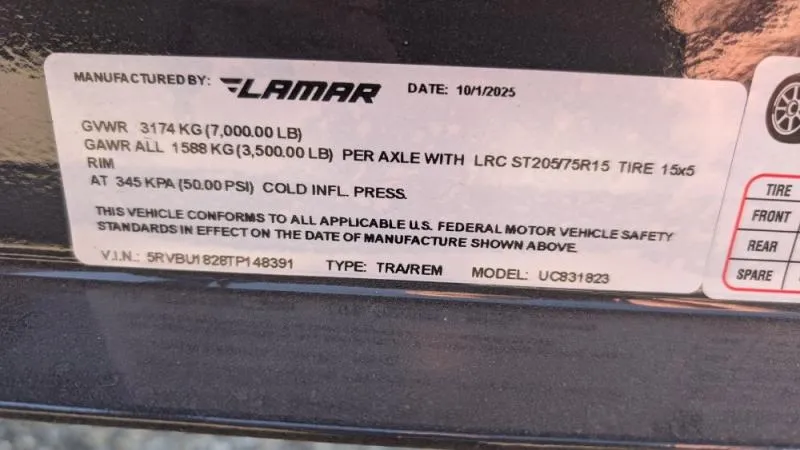 new Utility Trailers Lamar Trailers  for sale, in Clearwater, MN Thumbnail 9